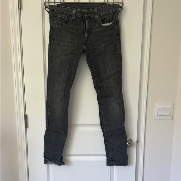 Levi's Dark Gray 511 Straight Jeans 32x34 - Picture 1 of 7